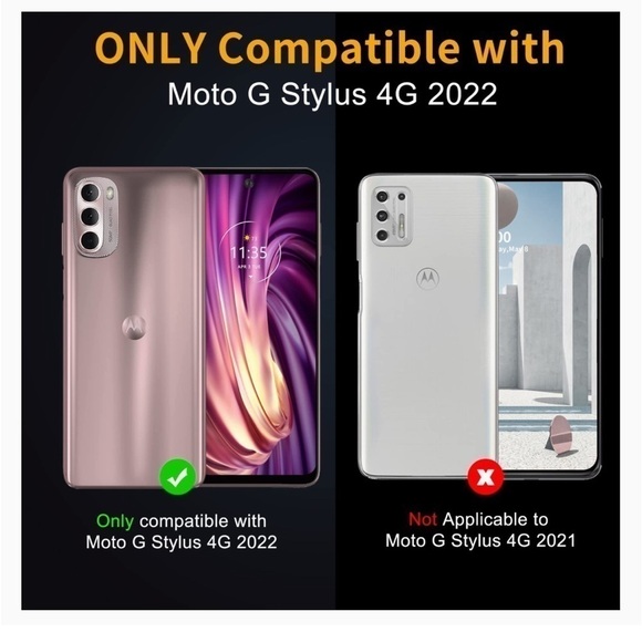 COMPATIBLE with Motorola Moto G Stylus Phone Case Screen Protector
Kickstand NEW - Picture 12 of 15